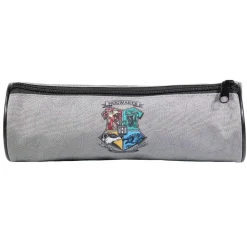 BAGTROTTER Trousse scolaire ronde Harry Potter Grise