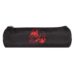 BAGTROTTER Trousse scolaire ronde Donjons & Dragons Noir