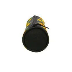 BAGTROTTER Trousse scolaire ronde Offshore Noir Tournesols