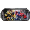 BAGTROTTER Trousse scolaire 2 compartiments Hasbro Transformers Grise