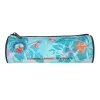 BAGTROTTER Trousse scolaire ronde Koh Lanta Turquoise