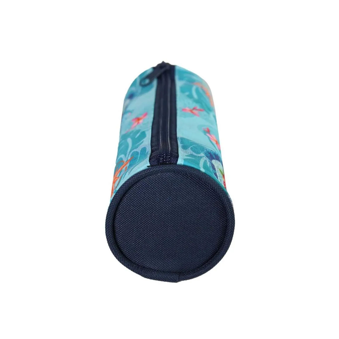 BAGTROTTER Trousse scolaire ronde Koh Lanta Turquoise