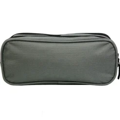 BAGTROTTER Trousse scolaire 2 compartiments Offshore Grise