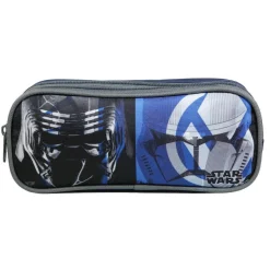 BAGTROTTER Trousse scolaire 2 compartiments Disney Star Wars Bleu