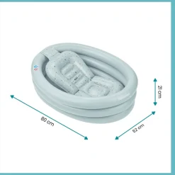 Baignoire Gonflable Evolutive Aqua Dots