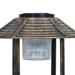 Bain decoratif pour oiseaux a LED a energie solaire Plastique