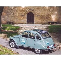 Balade romantique en 2 CV sur fond de coucher de soleil en Provence - Coffret Cadeau Sport & Aventure