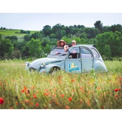 Balade romantique en 2 CV sur fond de coucher de soleil en Provence - Coffret Cadeau Sport & Aventure