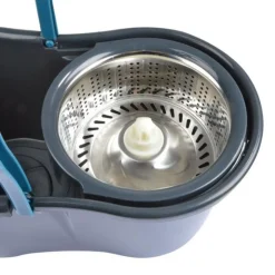 Balai Essorage & Seau Auto 12,5L Anthracite