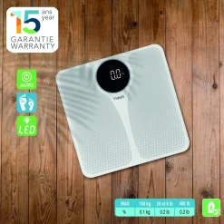 Balance pèse personne CLARA - Blanc