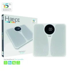 Balance pèse personne CLARA - Blanc