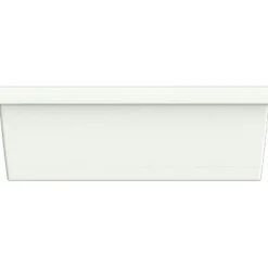 Balconnière + plateau L50 cm blanc crème