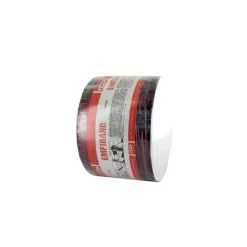Bande d'étanchéité autocollante à froid rouge brique EMFI 10cm x 10m