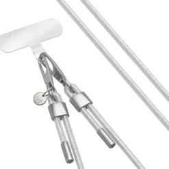 Bandoulière Cordon Paillette argenté