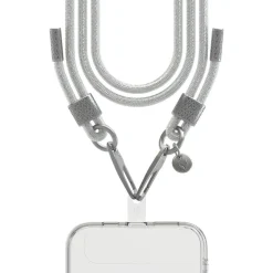 Bandoulière Cordon Paillette argenté