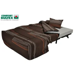 Banquette BZ LUDO matelas 12 cm mousse Bultex 38 kg/m3