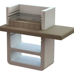 Barbecue fixe charbon - En béton allégé - AGADIR