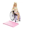 Barbie - Barbie Fauteuil Roulant Blonde - Poupée - 3 Ans Et +