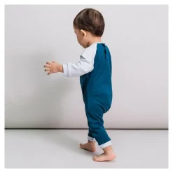 Barboteuse à Manches Longues pour Bébé Mickey Mouse Bleu