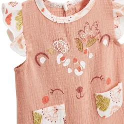 Barboteuse bébé en gaze de coton Mindanao