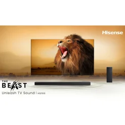 Barre de son HS2100 2.1 + caisson de basse sans fils - Noir