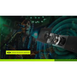 Barre de son HS2000 - Noir