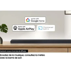 Barre de son HW-S710D - Noir