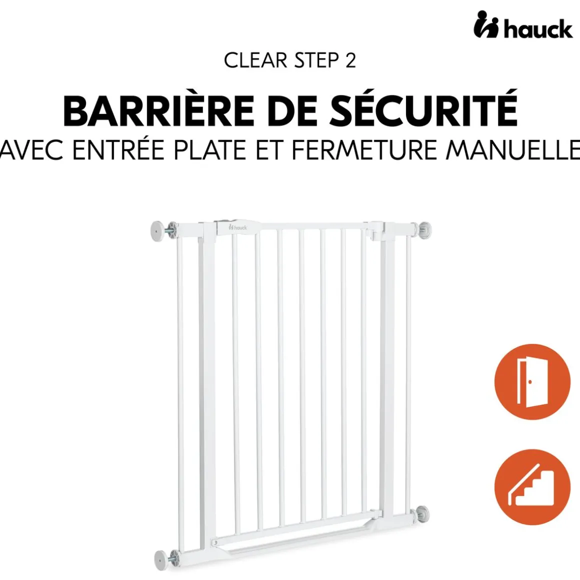 Barrière de sécurité Clear Step 2 Blanc