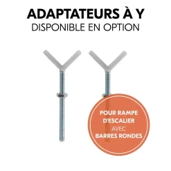 Barrière de sécurité Clear Step 2 Blanc