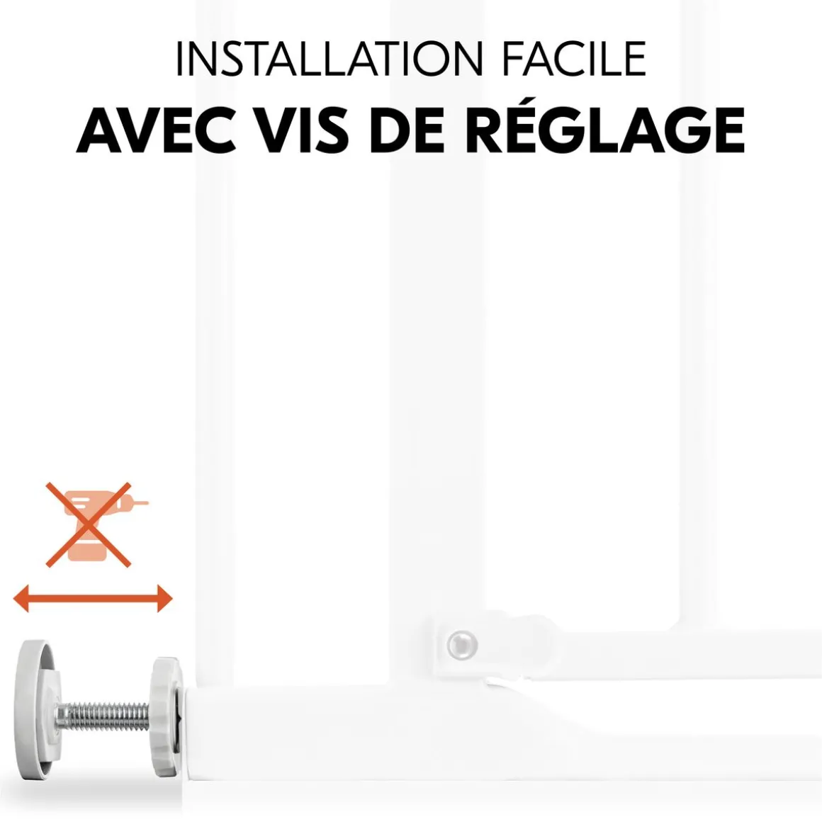 Barrière de sécurité Clear Step 2 Blanc