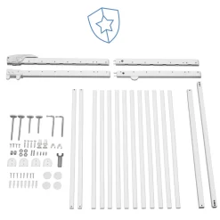 Barrière de sécurité Deco Pop - Fixation vis et pression