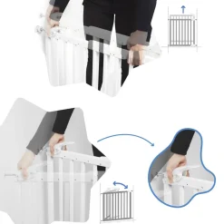 Barrière de sécurité Deco Pop - Fixation vis et pression