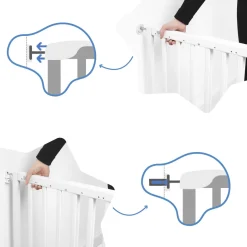 Barrière de sécurité Deco Pop - Fixation vis et pression