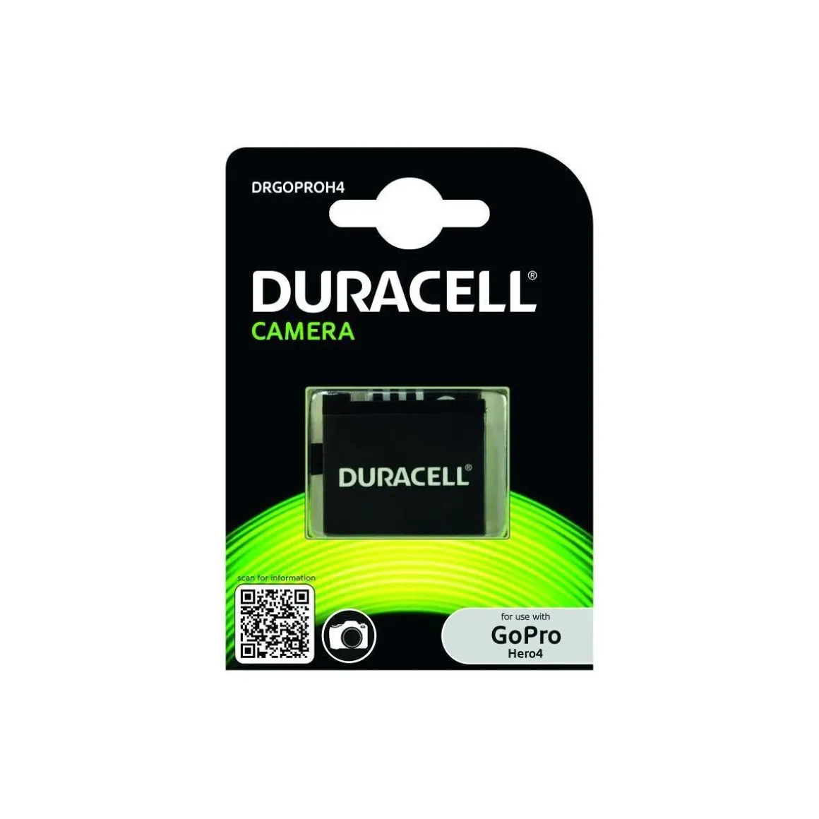 Batterie caméra sport pour Gopro Hero4 - 4+ / Black / Silver