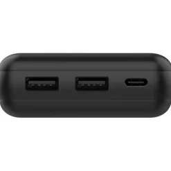 Batterie externe Powerbank 20000 mAh noir USB-C