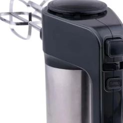 Batteur électrique à main 400W 6 Vitesses + 2 Fouets et 2 Crochets à pate ALPINA