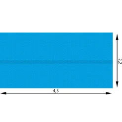 Bâche de piscine rectangulaire