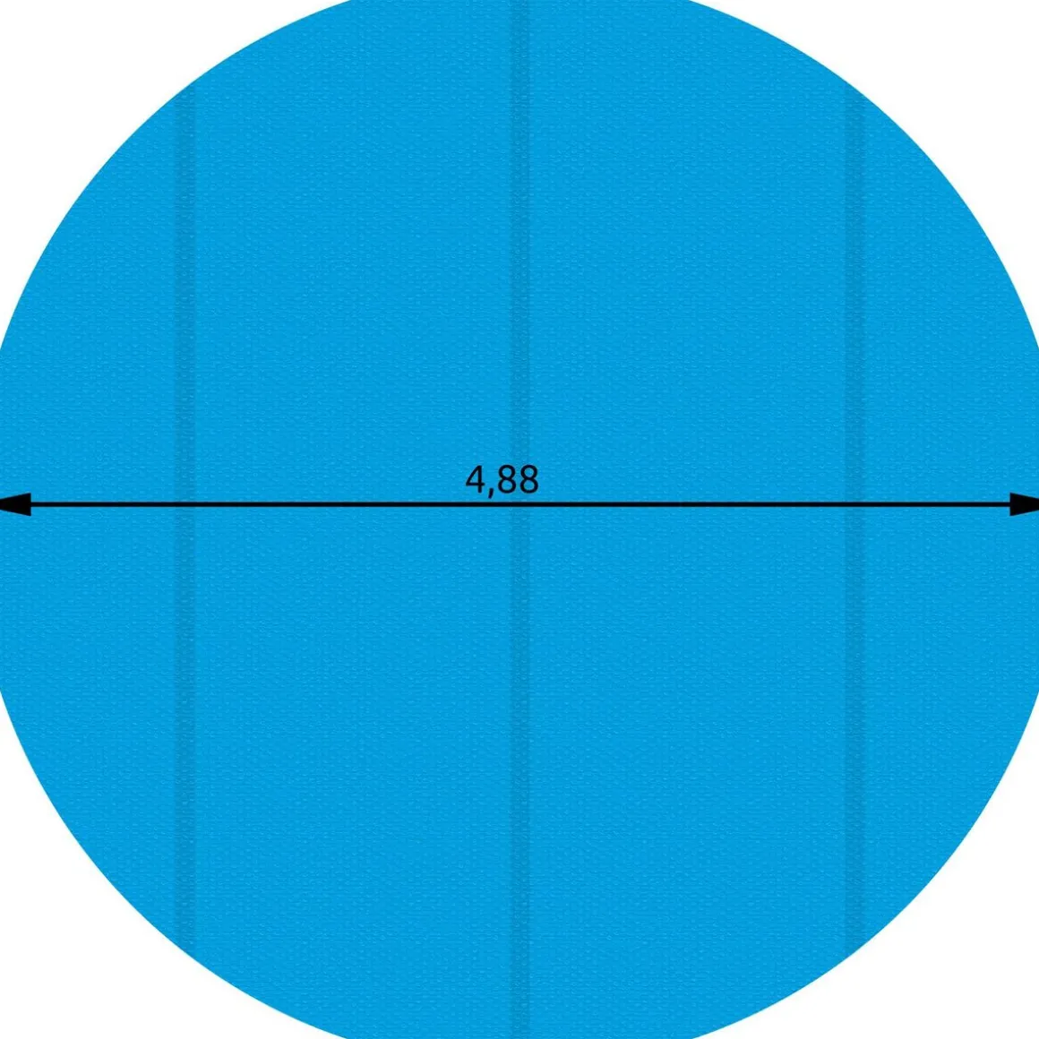 Bâche de piscine ronde