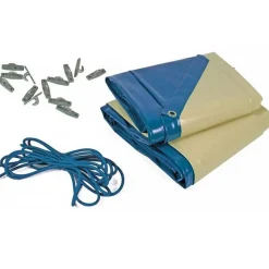 Bâche hiver Cover 1 pour piscine Oceano - 580 gr/m² - bleu