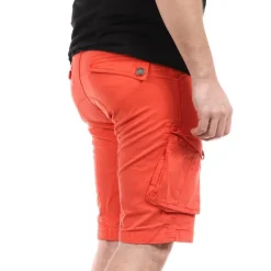 Bermuda Cargo Corail Homme Paname Brothers Betty