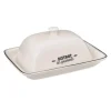 Beurrier en Porcelaine Bistrot 19cm Blanc