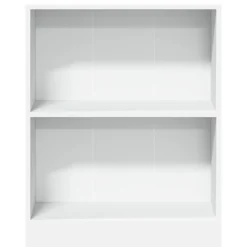 Bibliotheque Blanc 60x24x76 cm Bois d'ingenierie