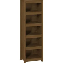 Bibliotheque Marron miel 50x35x154 cm Bois de pin massif