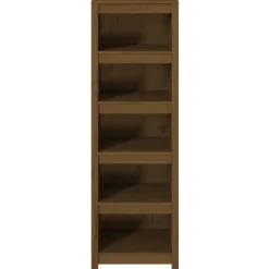 Bibliotheque Marron miel 50x35x154 cm Bois de pin massif