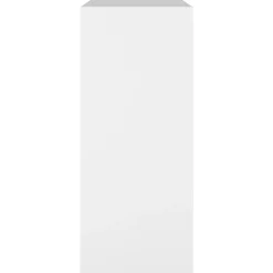 Bibliotheque/Separateur de piece Blanc 80x30x72 cm