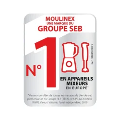 Blender bol en verre blendforce LM439D10 - Gris