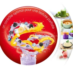 Blender bol en verre blendforce LM439D10 - Gris