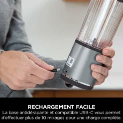 Blender sans fil BC151EUBK - Gris