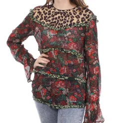 Blouse à Fleurs/Léopard Femme cotch & oda