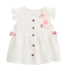 Blouse bébé en gaze de coton Lipsi